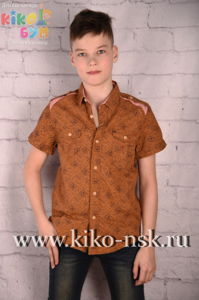 2168В(12-20) Рубашка для мальчика