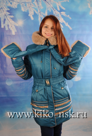 3735 Полупальто  для девушки