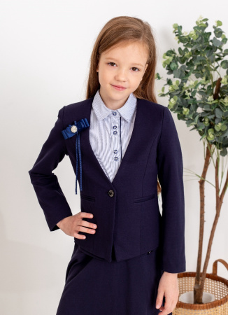 701240 Пиджак для девочки Moda Lora