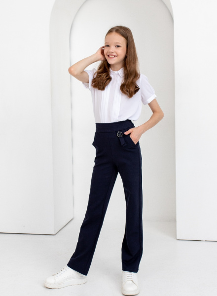 19121(22-27) Брюки школьные для девочки
