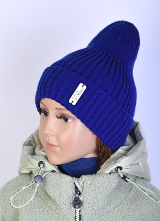 44  Шапка "Тыковка" с отворотом одинарная