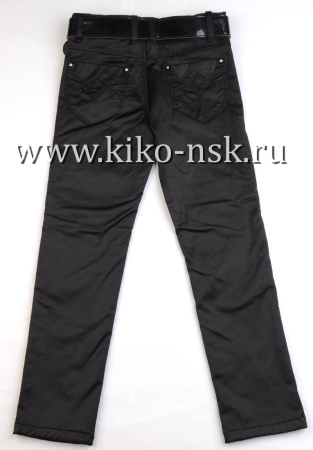 2834Y-7 Брюки школьные для девочки на флисе KANDY